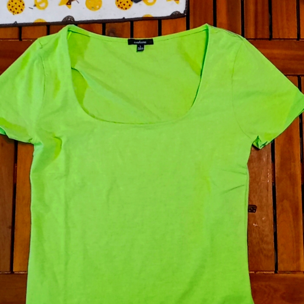Large Neon Green Tee